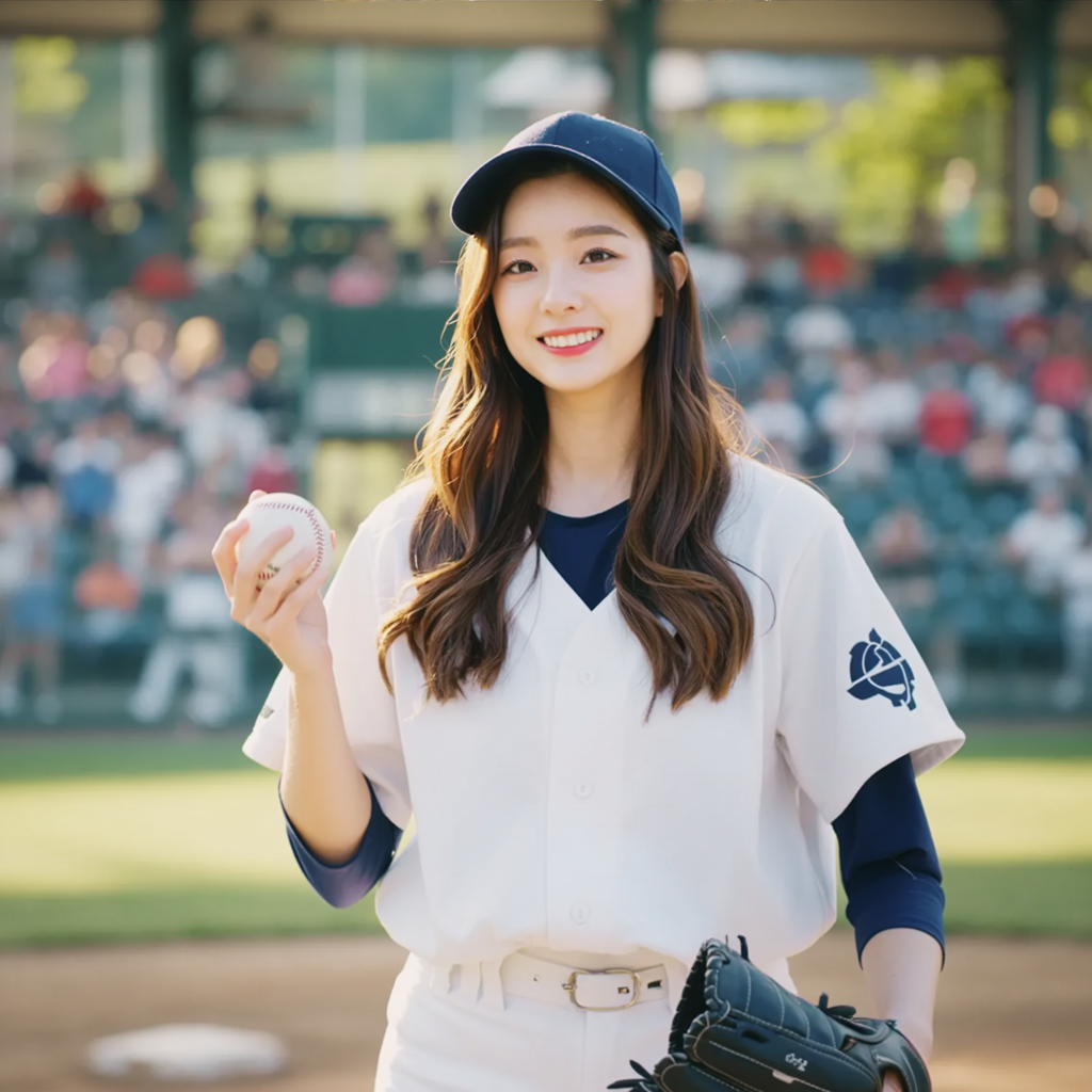 전통 한복 착용